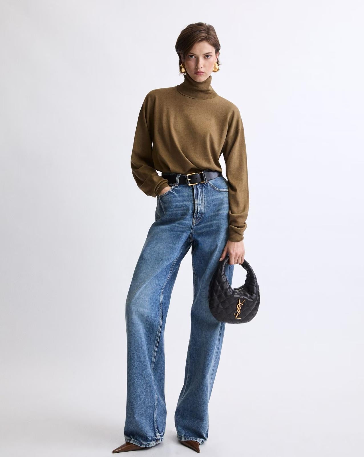 Borsa Icarino in nappa trapuntata