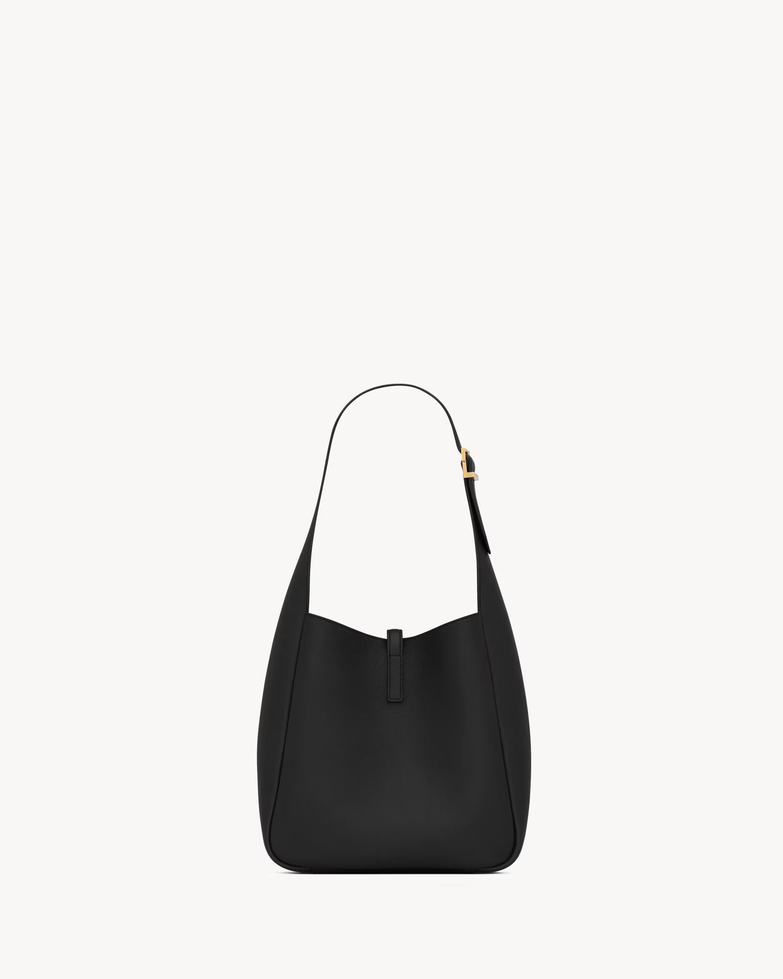 SAINT LAURENT LE 5 À 7 SMALL MORBIDA IN PELLE MARTELLATA