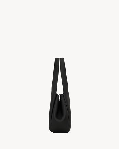 BORSA LE 5 À 7 BEA PICCOLA IN PELLE MARTELLATA