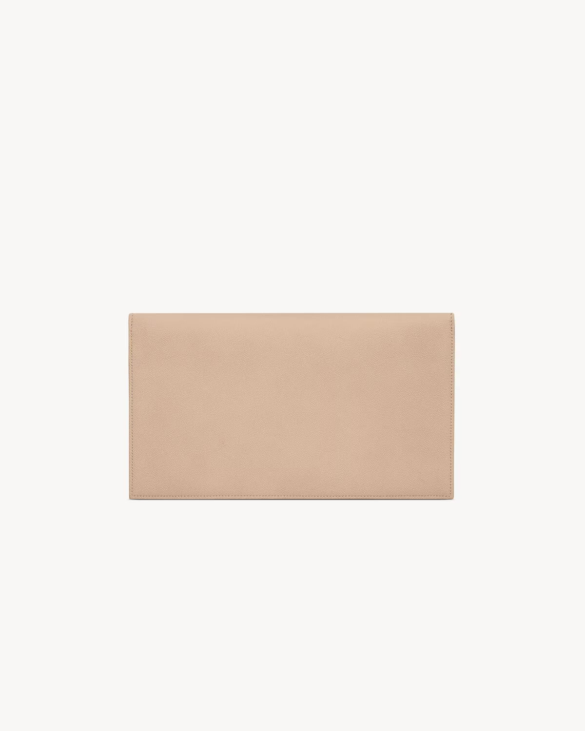 Pochette UPTOWN in pelle goffrata grain de poudre