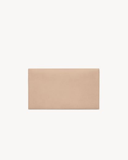 Pochette UPTOWN in pelle goffrata grain de poudre