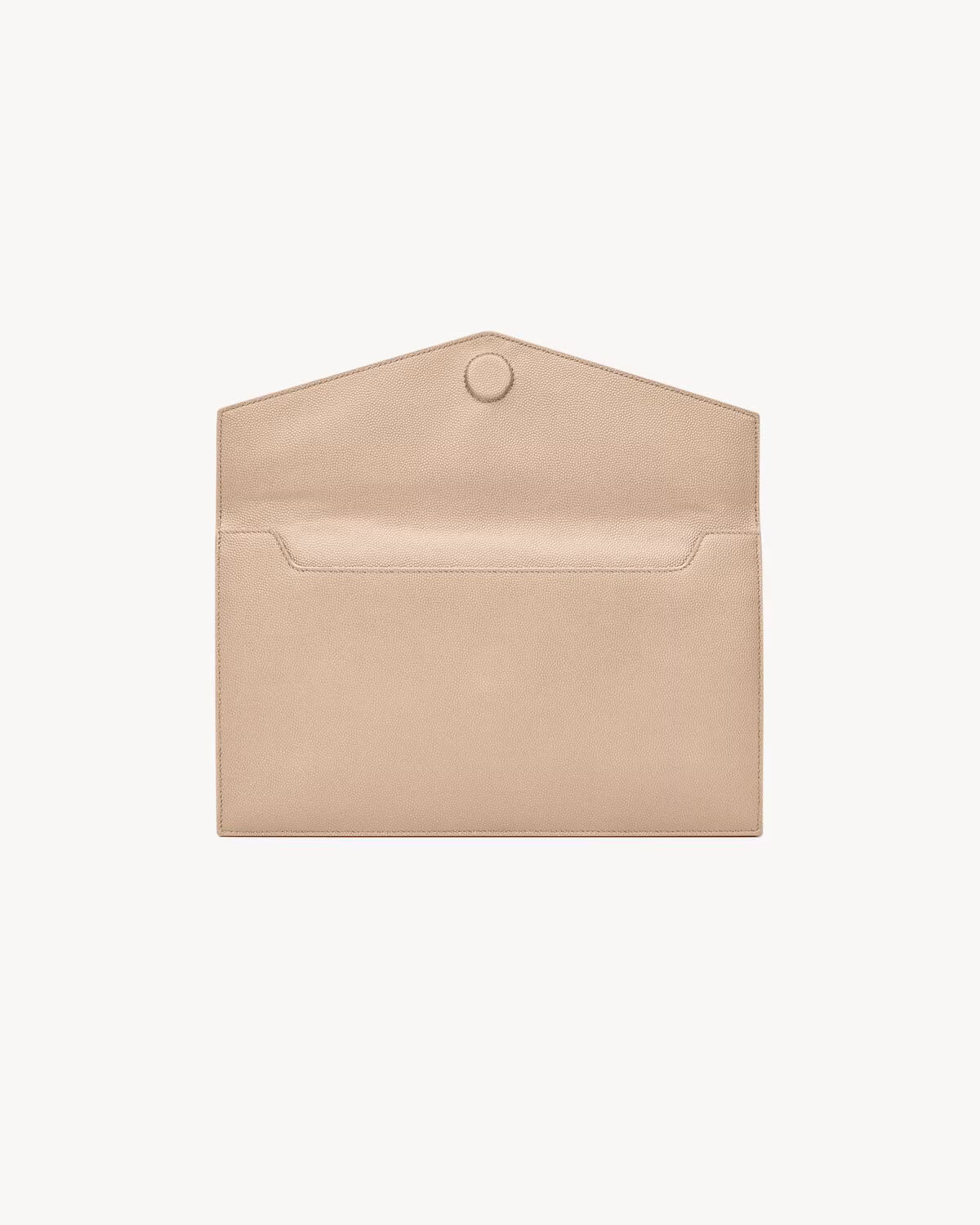 Pochette UPTOWN in pelle goffrata grain de poudre
