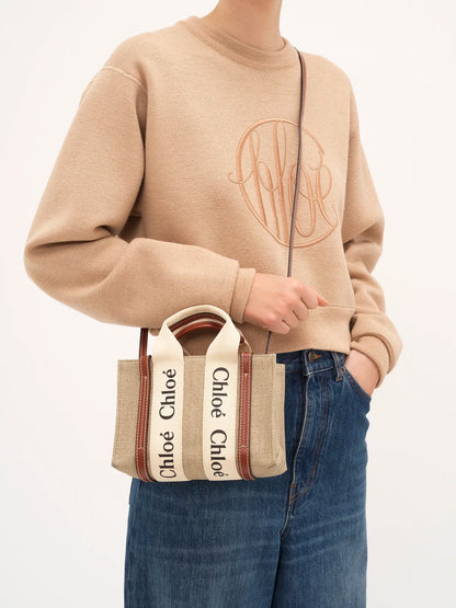 Tote bag mini woody chloe