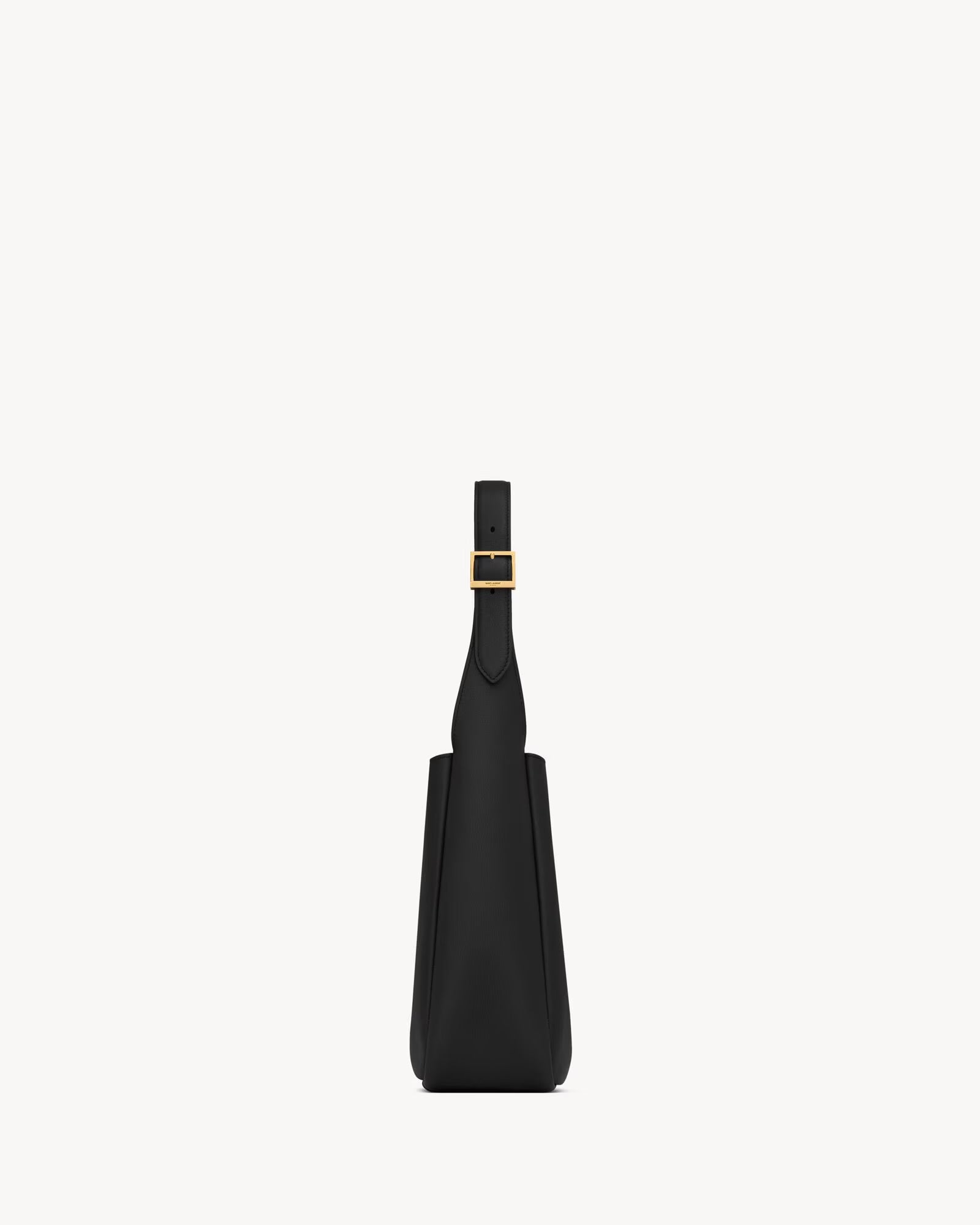 SAINT LAURENT LE 5 À 7 SMALL MORBIDA IN PELLE MARTELLATA